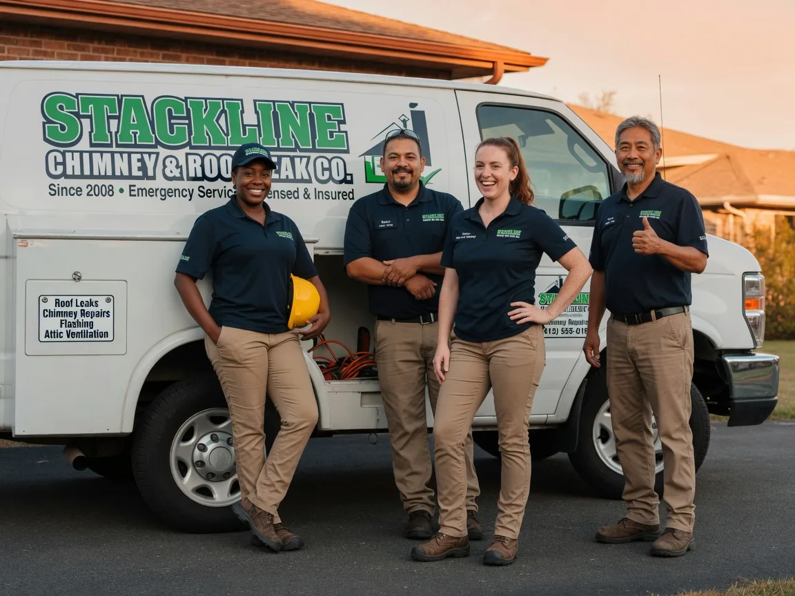 Chimney flashing repair company in Fife, WA
